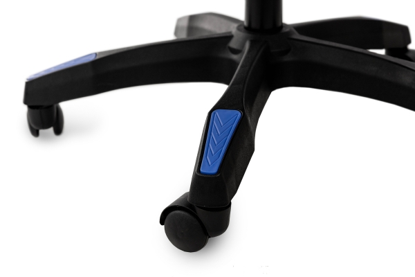 Крісло геймерське Слім, чорний/синій