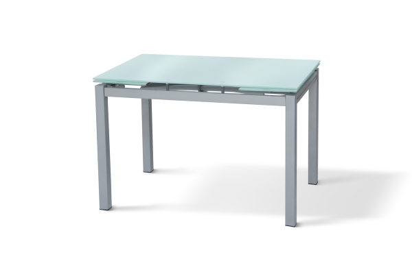 Стіл Венді XS-1025, 110/170*70, білий/сірі ноги