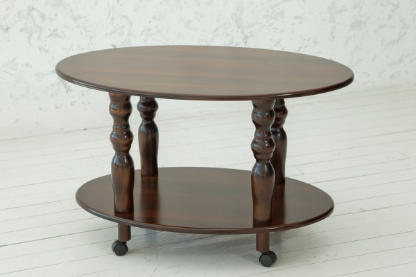 Стіл журнальн Прадо (920*600*570), горіх темн.