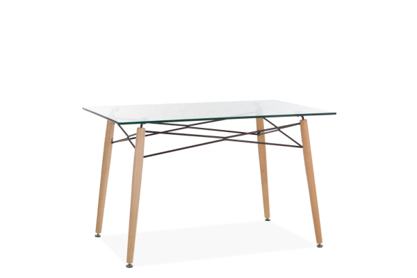 Стіл обідній ЕВЕРЕСТ Glass 120*80, скло