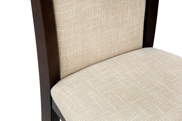 Стілець Анжело 5, горіх/темна тканина Luis 6