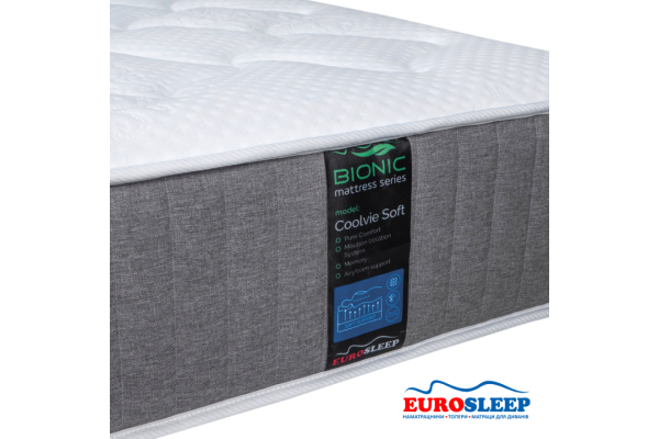БИОНИК - КУЛВИ СОФТ матрас ортопедический - BIONIC - COOLVIE SOFT Eurosleep матрас на кровать