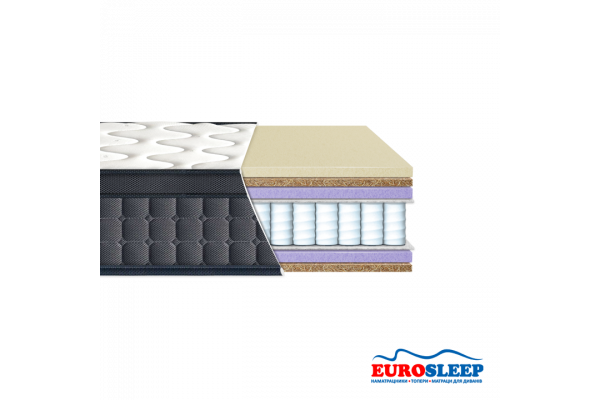 ЛАТЕКС-КОКОС ЛАВИАНО спринг матрас ортопедический - LATEX-COCOS LAVIANO SPRING Eurosleep матрас на кровать