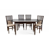 Стол обеденный Персей ( 113+38 )/70, орех итальянский