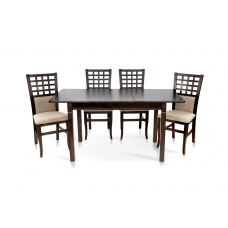 Стіл обідній Персей ( 113+38 )/70, горіх італійськ