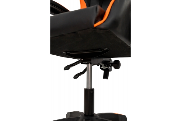 Крісло геймерське Слім, чорний/помаранчевий