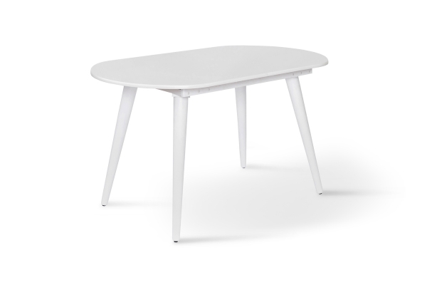 Стіл обідній Патрік (1290+340)*810, білий