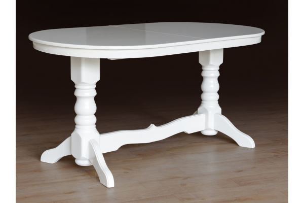 Стіл Говерла-2 розкл (120+40)/80,білий