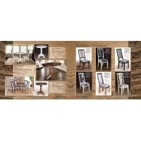 Банкетка круглая Ф 460 (ваниль/авилла2/2)