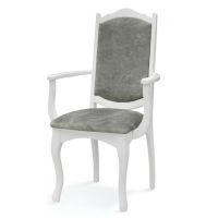 Кресло Натали (белый/Моррант 07 Лайт)