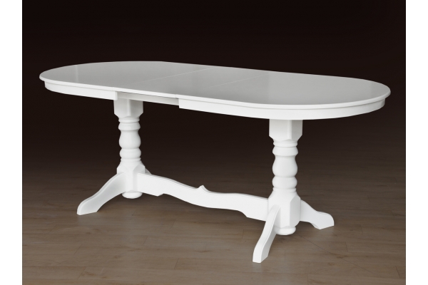 Стіл Говерла-2 розкл (120+40)/80,білий