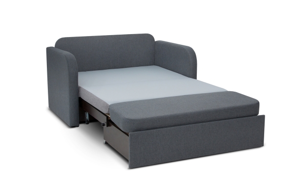 Диван Карлсон 0,8 (Мальмо 95/90) сірий/світл-сірий