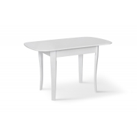 Стол обеденный Даллас (930+300)*670, белый
