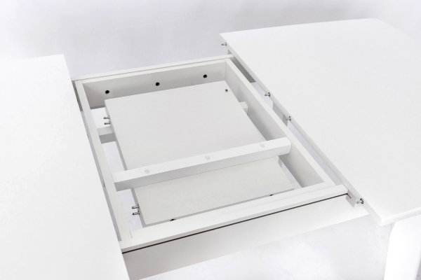 Стіл обідній Джаз (1090+300)*740, білий