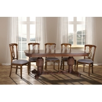 Стіл обідній Барон 200(+40)*100, темний горіх