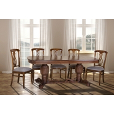 Стіл обідній Барон 200(+40)*100, темний горіх