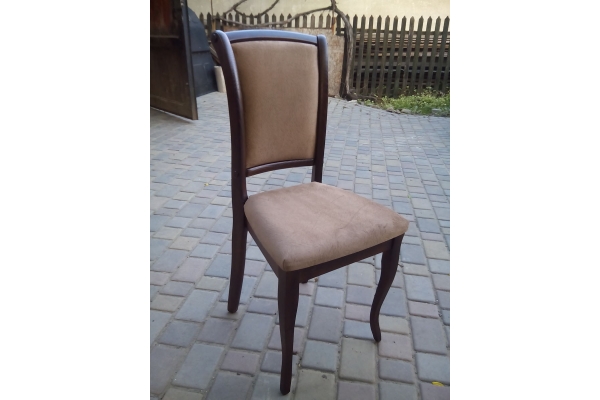 Стілець Маріо, темн. горіх/Alyaska 02