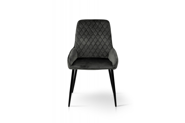 Стілець Ніколь XS-2839, чорний/графіт