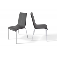 Стілець обідній Келлі зі строчкою, (черн)---