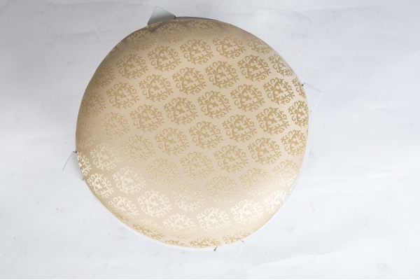 Банкетка круглая Ф 460 (ваниль/авилла2/2)