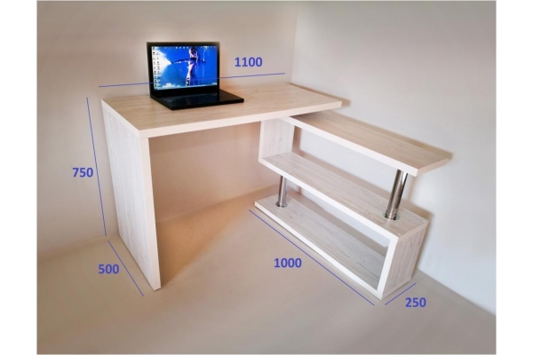 Стіл комп'ютерний СКТ-1 Венге---