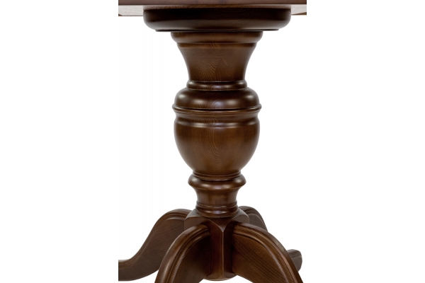 Стіл обідній Гермес Д=89 ( +38 ), горіх