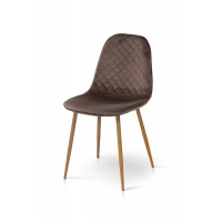 Стілець Марс термо/велюр брауні, Bluvel-38