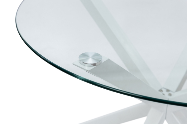 Стіл Джин XS-1298, (D=100), білий