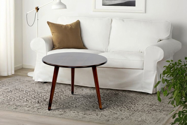 Стол журнальной Эрик, орех темный.