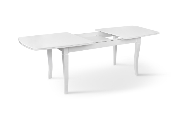 Стіл обідній Квартет (1800+500)*900 білий