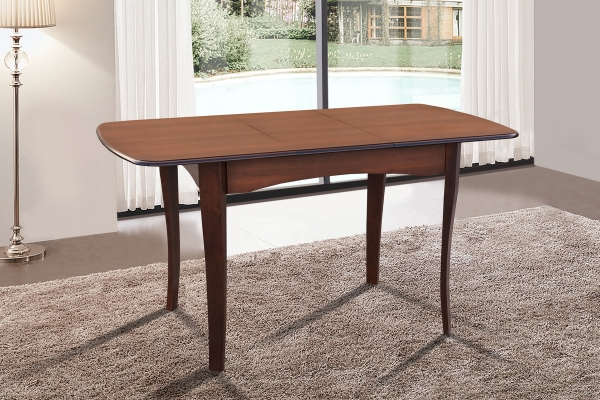 Стіл обідній Челсі (1080+320)*730, горіх темн.