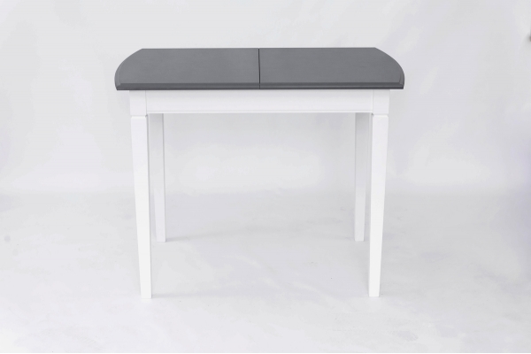 Стіл Карат (980+32)*76 білий/сірий