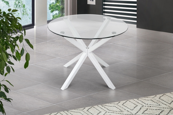 Стіл Джин XS-1298, (D=100), білий