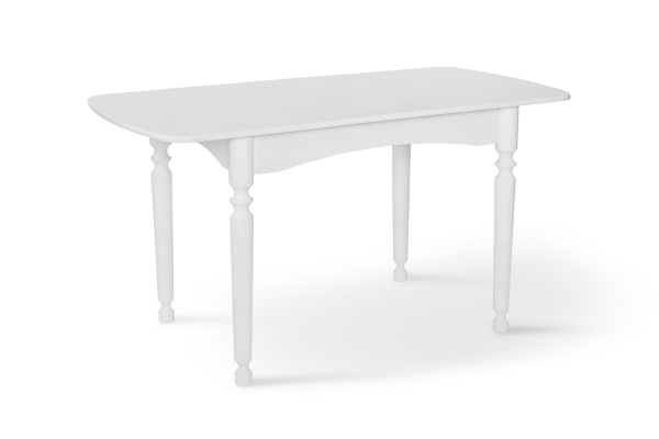 Стіл обідній Поло (1080+320)*730, білий