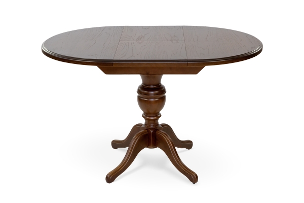 Стіл обідній Гермес Д=89 ( +38 ), горіх