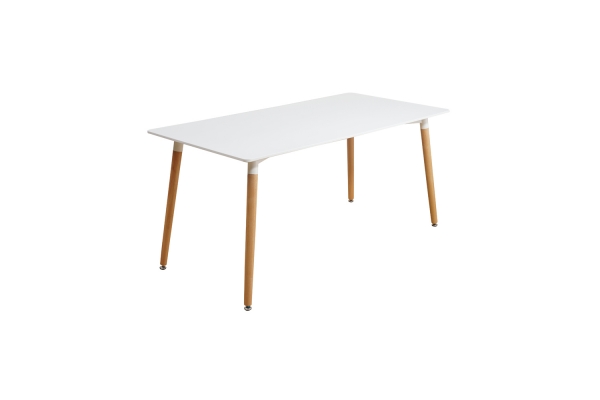 Стіл обідній ВЕЗУВІЙ MDF 100*70, білий