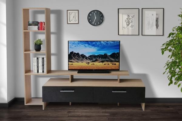 ТВ-12 Сонома+Венге