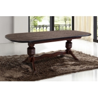 Стол обеденный Гетман (200+2*40 )/100, орех