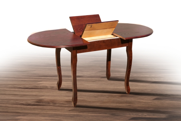 Стіл обідній Фараон (110+40)/70, темн. горіх