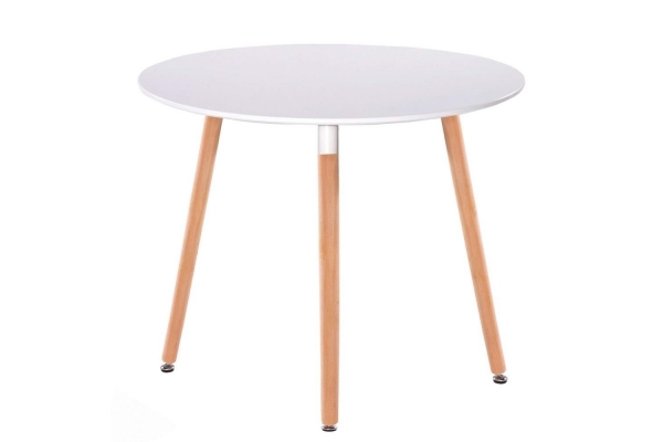 Стіл обідній СІРІУС (Китай) MDF (D=60cm), білий