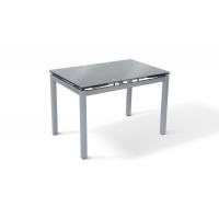 Стол Венди XS-1025, 110/170*70, серый (стекло)