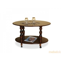 Стол журнальный Прадо (920*600*570), орех темн.