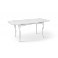 Стол обеденный Мартин (1300+400)*780, белый