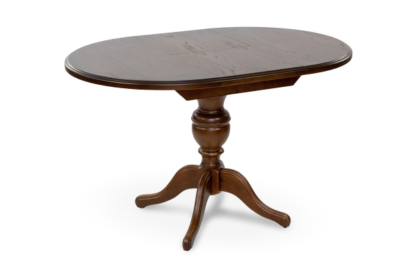 Стіл обідній Гермес Д=89 ( +38 ), горіх