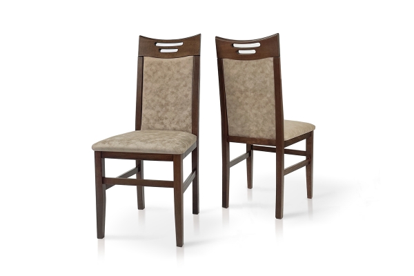 Стілець Юля (т.горіх/АЛЯСКА беж)