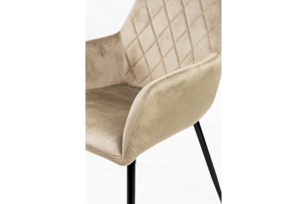 Стілець Томас XS-2836, чорний/ латте