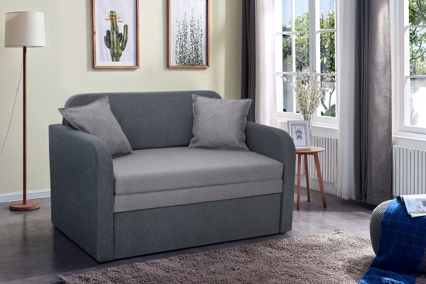 Диван Карлсон 0,8 (Мальмо 95/90) сірий/світл-сірий