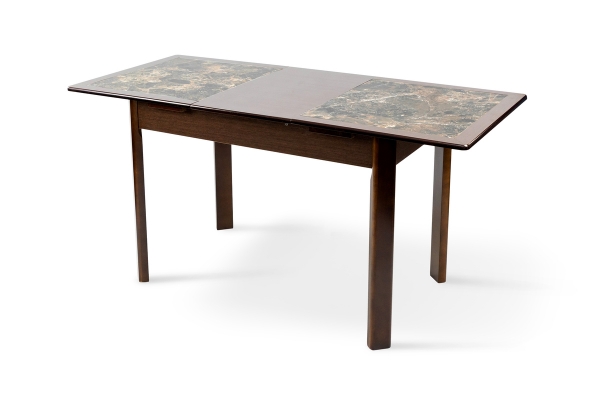 Стіл обідній Делі (1150+390)*740, горіх темн.