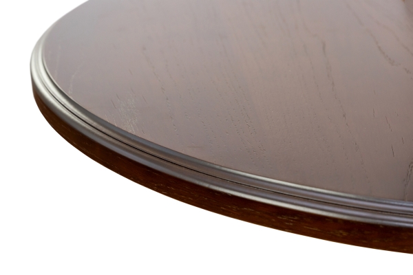 Стіл обідній Гермес Д=89 ( +38 ), горіх