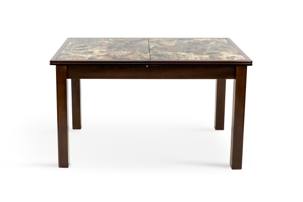 Стіл обідній Керамік (1220+380)*740, горіх темн.